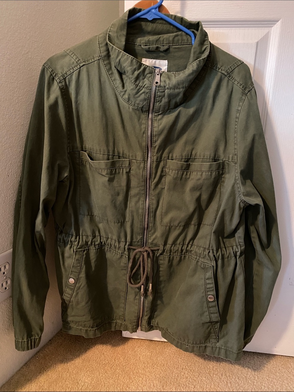 Old Navy Olive Green Utility Jacket